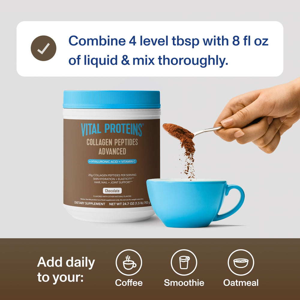 Vital Proteins Collagen Peptides Advanced chocolate baking idea; easily adds protein to recipes.