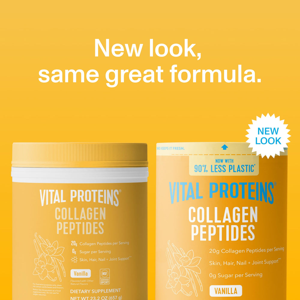 Vital Proteins Collagen Peptides Vanilla coffee mug scene highlighting versatile beverage boost.