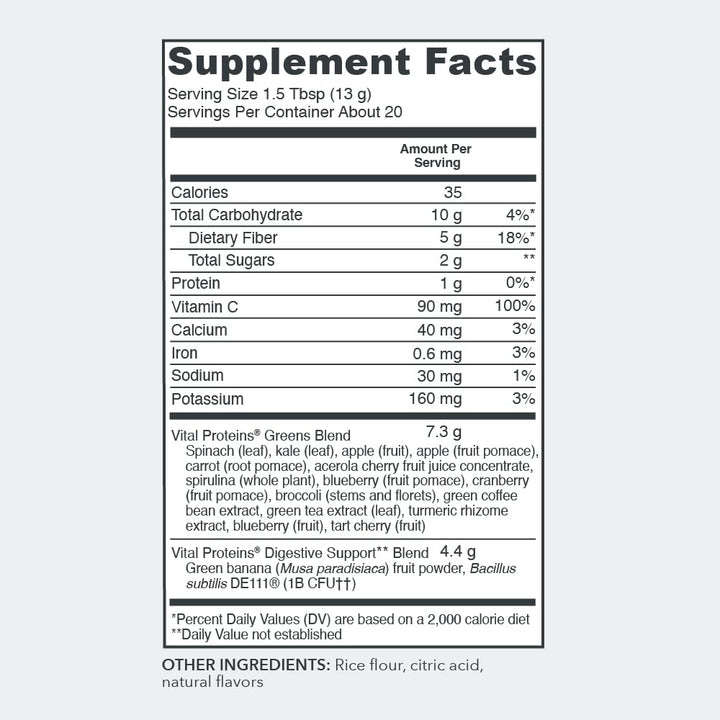 Vital Proteins powder scoop showing serving size and easy portioning benefit