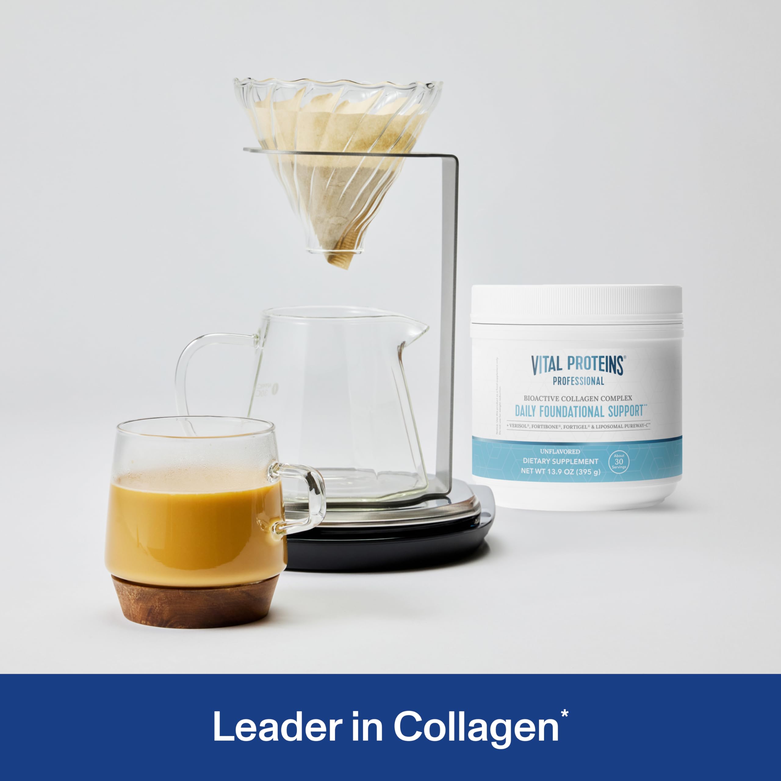 Vital Proteins Professional Daily Foundational scoop shown for convenient daily collagen routine.