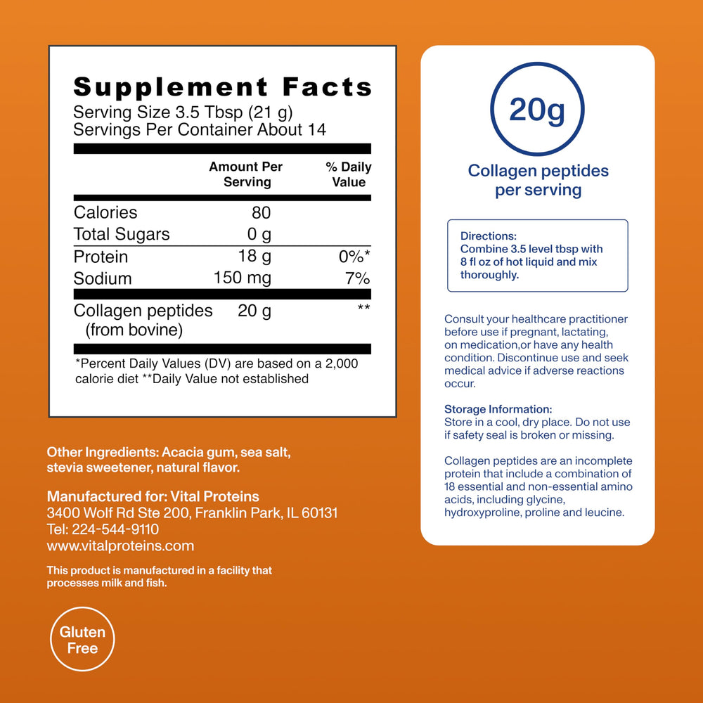 Dissolving Vital Proteins Pumpkin Spice Collagen Peptides in coffee creates a smooth morning ritual.