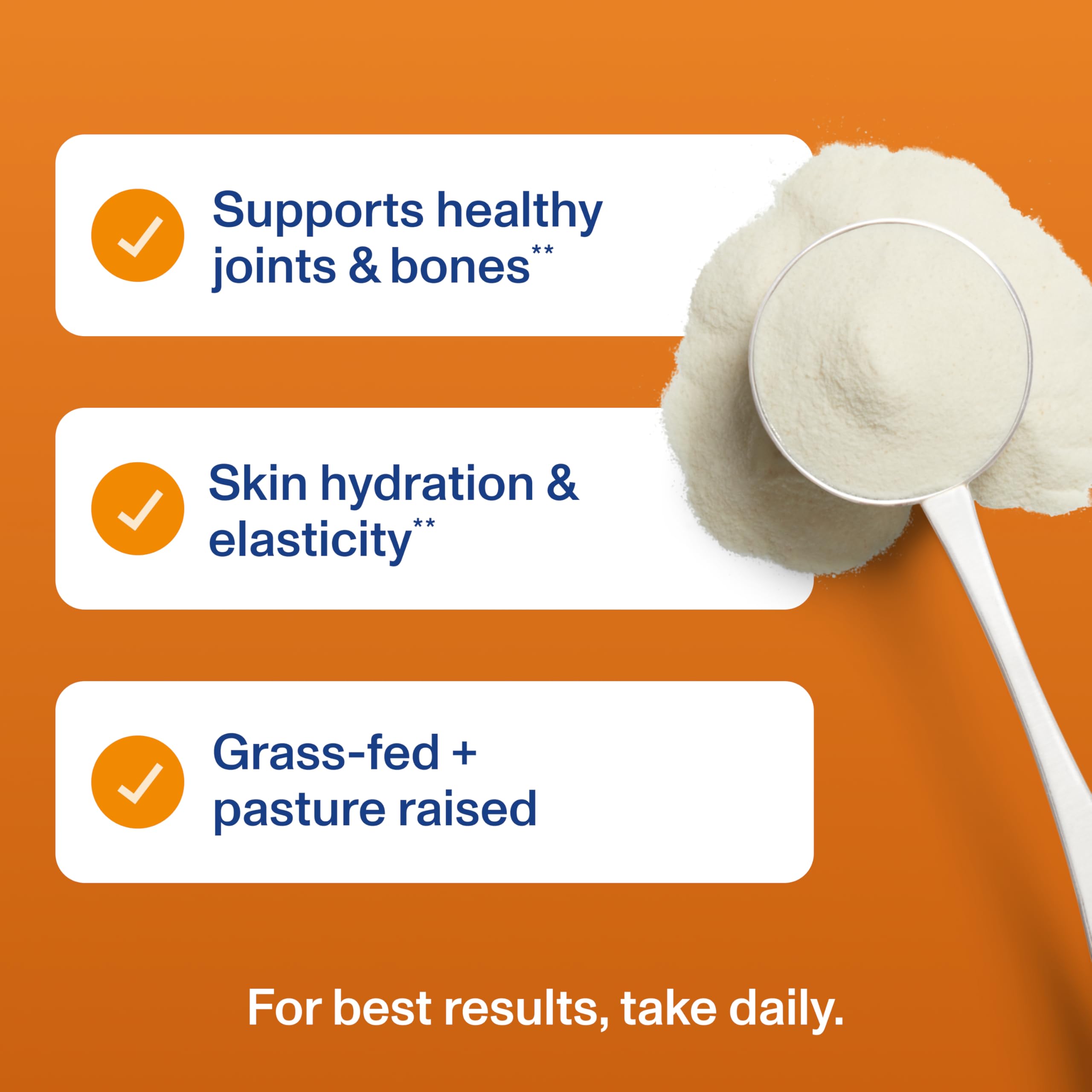 Serving scoop included for precise daily portions of pumpkin-spice collagen peptides.