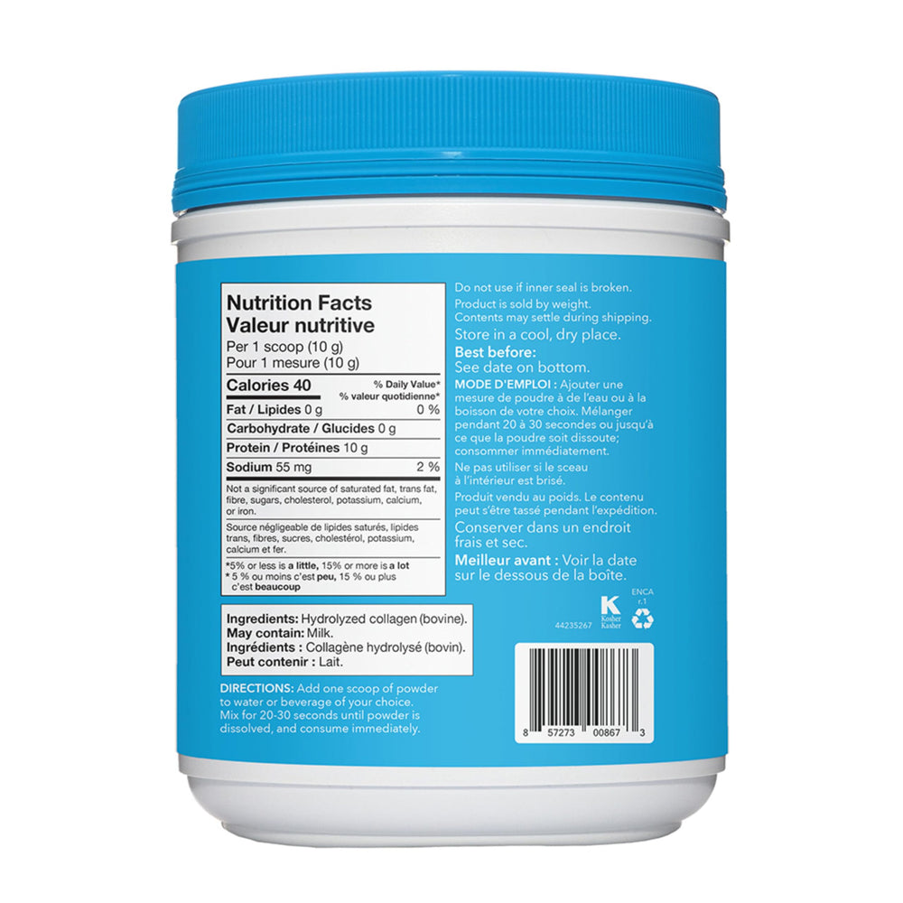 Vital Proteins unflavoured collagen peptides scoop for convenient daily use