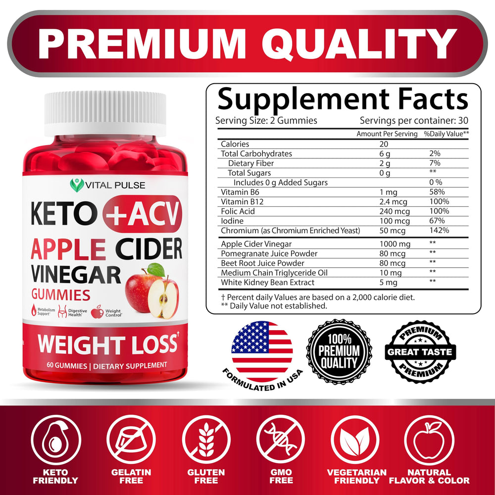 Vital Pulse Keto ACV Gummies on a store shelf inviting daily habit and detox routine