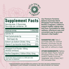 Vital Source Nutrition daily two-gummy routine for monthly supply.