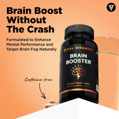 Vital Vitamins brain supplement capsules for easy daily cognitive support