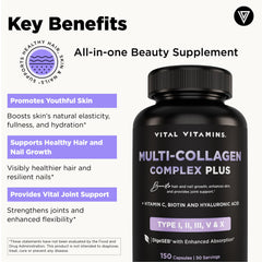 Vital Vitamins label close-up with ingredients and non-GMO claim