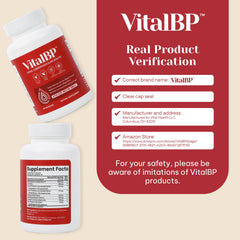 VitalBP capsules close-up highlighting easy daily intake.