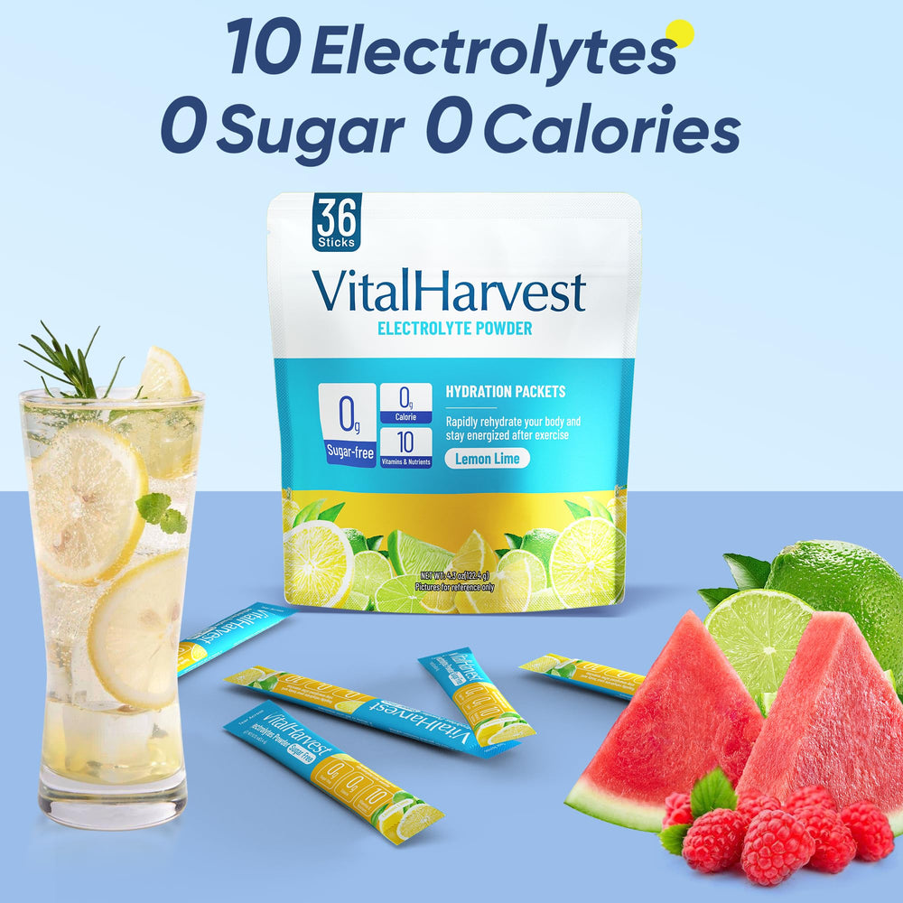 VitalHarvest portable single-serving packets are convenient for travel and workouts.