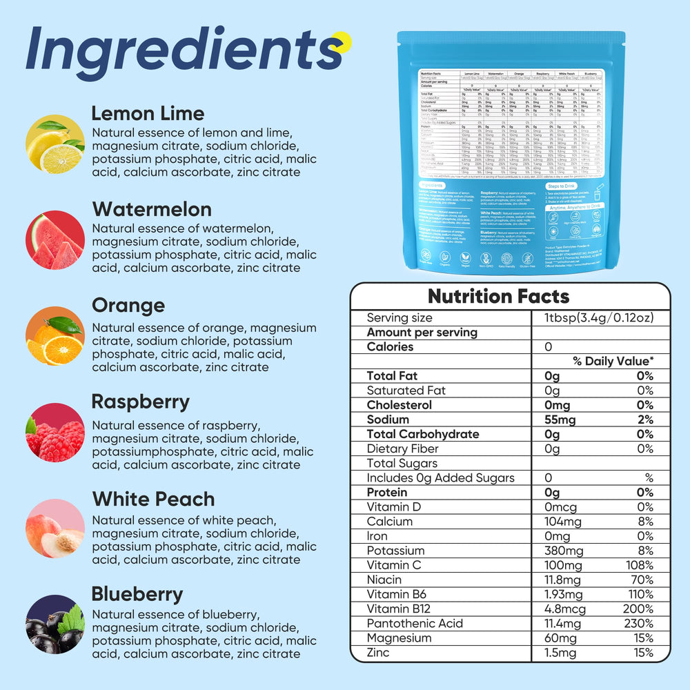 VitalHarvest watermelon electrolyte sticks offering sugar-free flavor during workouts