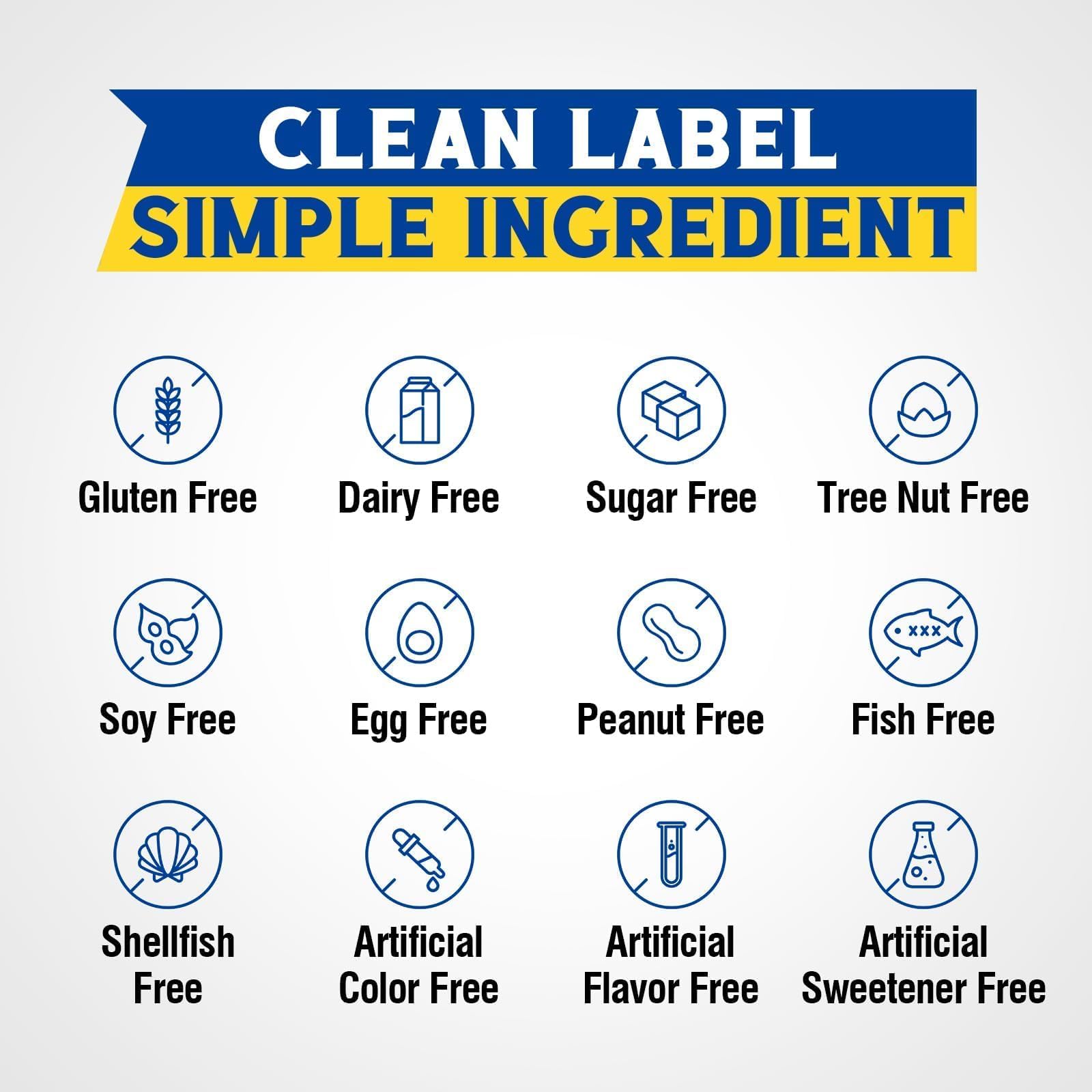 Vitalibre 10-in-1 Magnesium shelf packaging communicates non-GMO and allergen-free features.