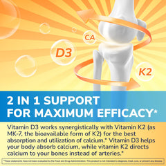 Vitalibre D3 K2 label shows USA-made GMP standards.