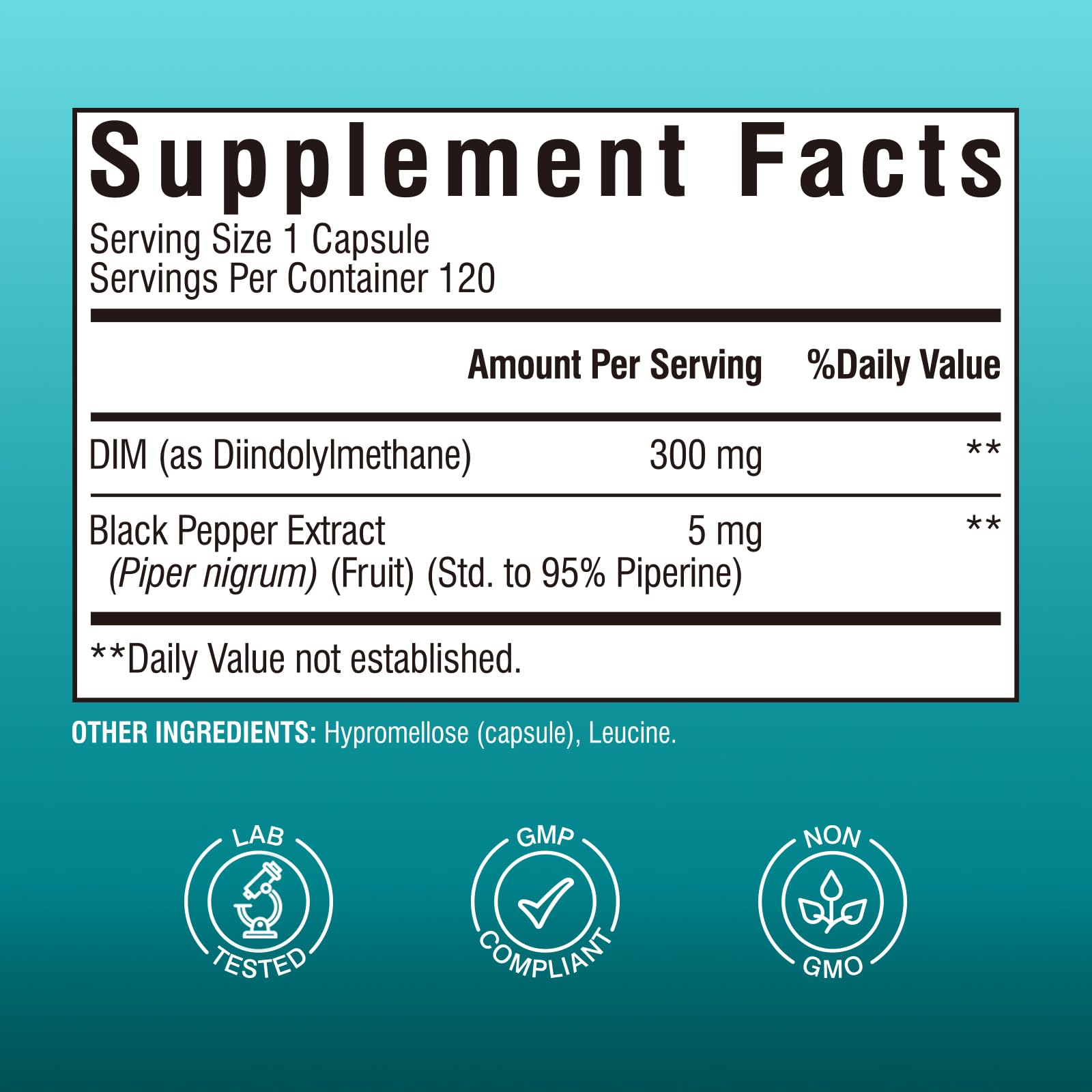 Close-up of Vitalibre DIM capsules highlighting daily use
