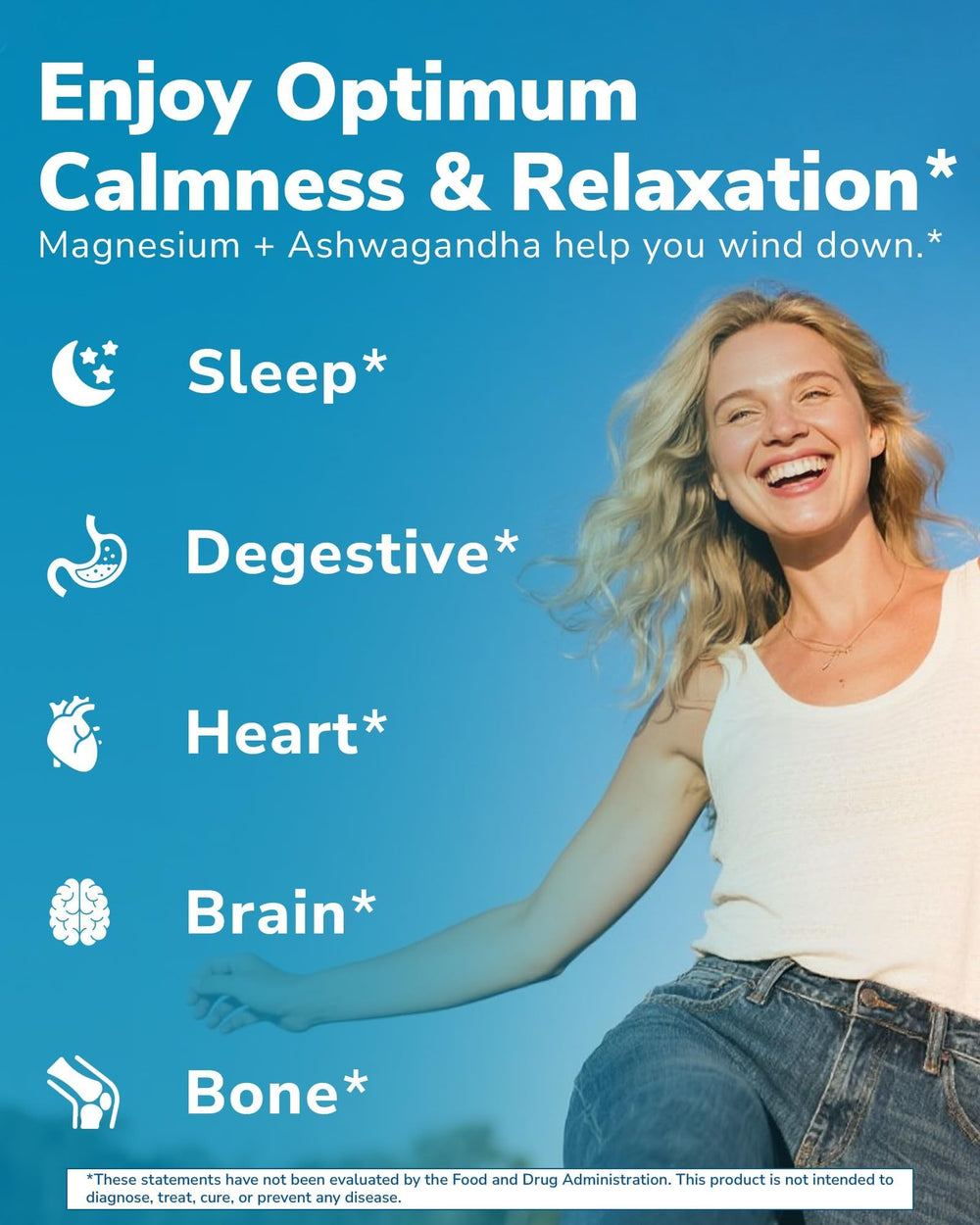 Vitalibre Magnesium Complex dosing guide image to help plan daily intake.