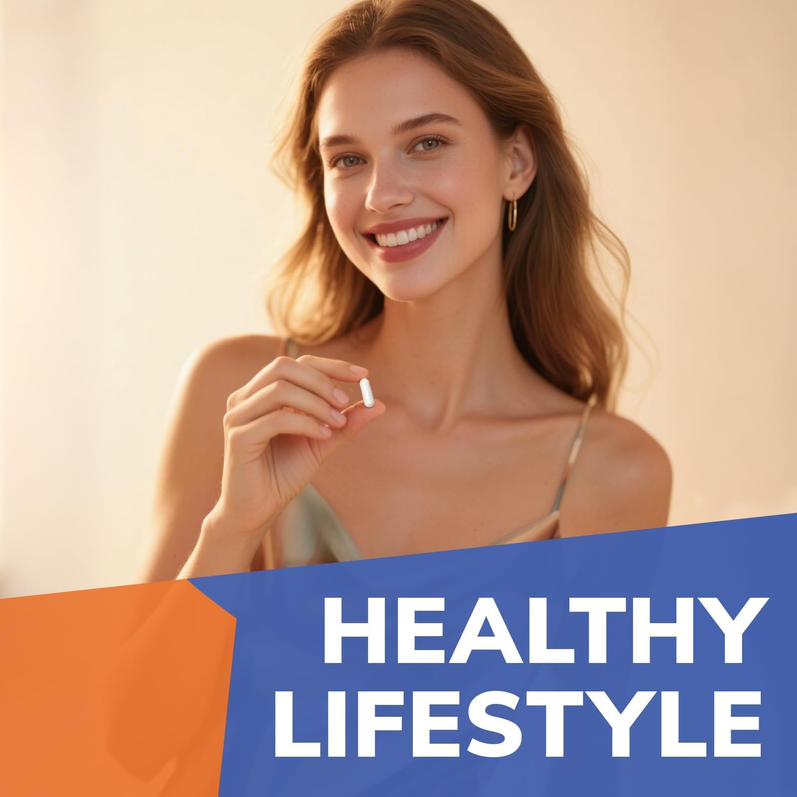 Vitalibre Magnesium Malate pure formula graphic reinforcing non-GMO, gluten-free assurance.