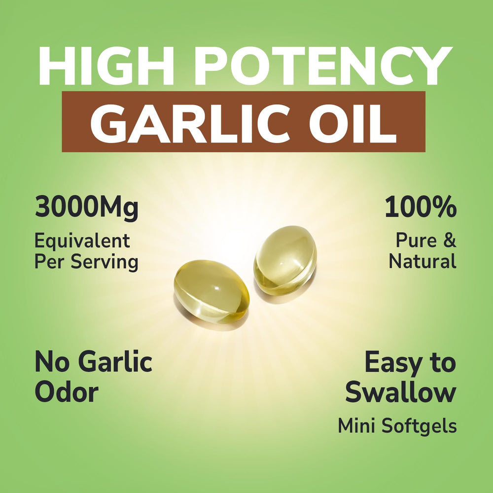 Vitalibre Odorless Garlic label detail lists 30 mg per softgel, high potency.