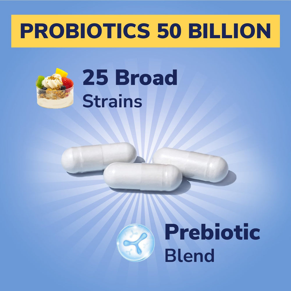 Vitalibre probiotic bottle being poured for easy daily use.