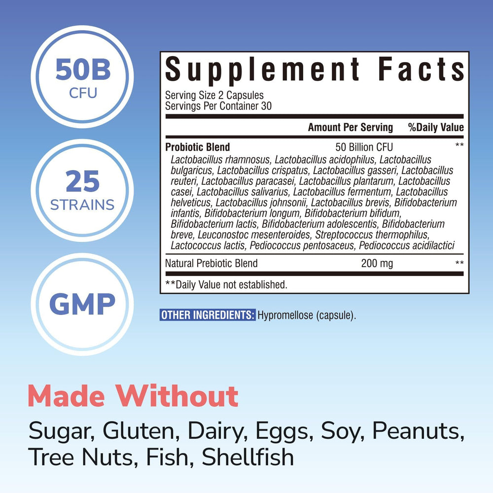 Close-up of Vitalibre capsules highlighting delayed-release capsules.