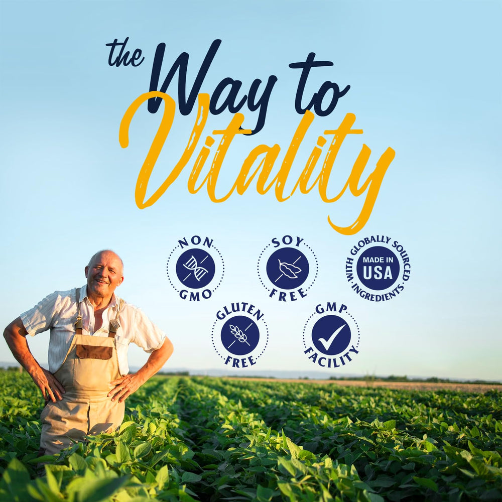 Vitalitown NAD+ packaging in box highlights 90 veggie capsules