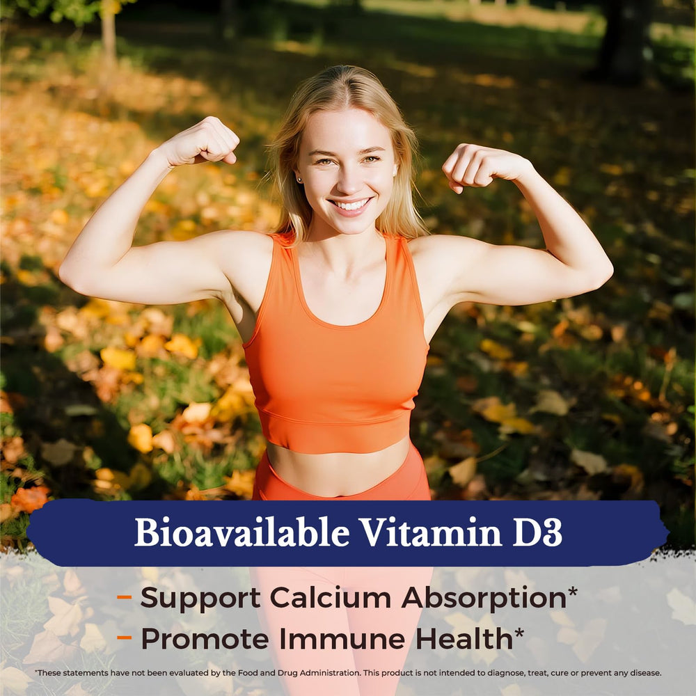 Vitalitown Calcium 1200 mg—made in the USA for quality.