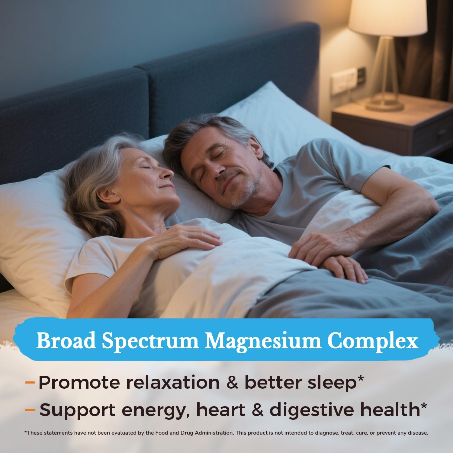 Vitalitown Magnesium Complex box packaging emphasizes purity and USA-made quality.