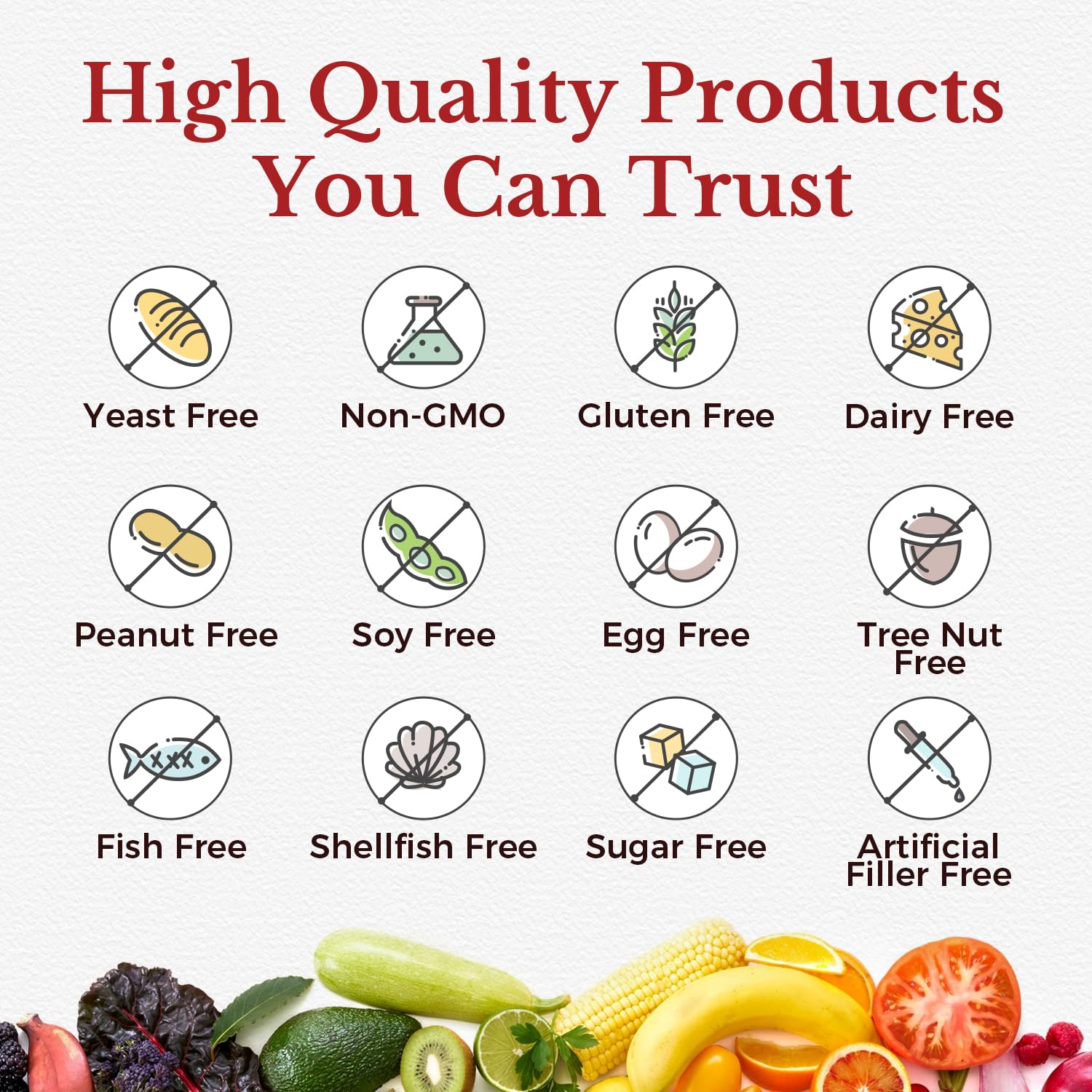 Vitalitown Magnesium Complex NSF-certified seal closeup communicates safety.