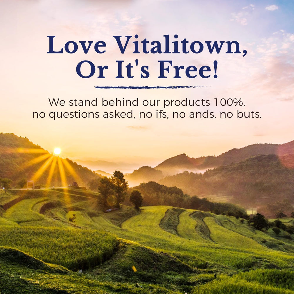 Vitalitown Moringa capsules designed for daily use with no artificial fillers.