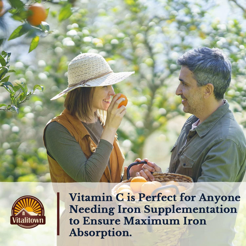 Vitalitown iron capsules for on-the-go daily energy