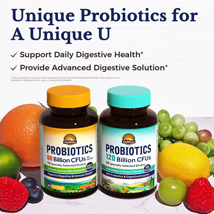 Vitalitown vegan non-GMO formula, dairy-free and allergen-conscious.