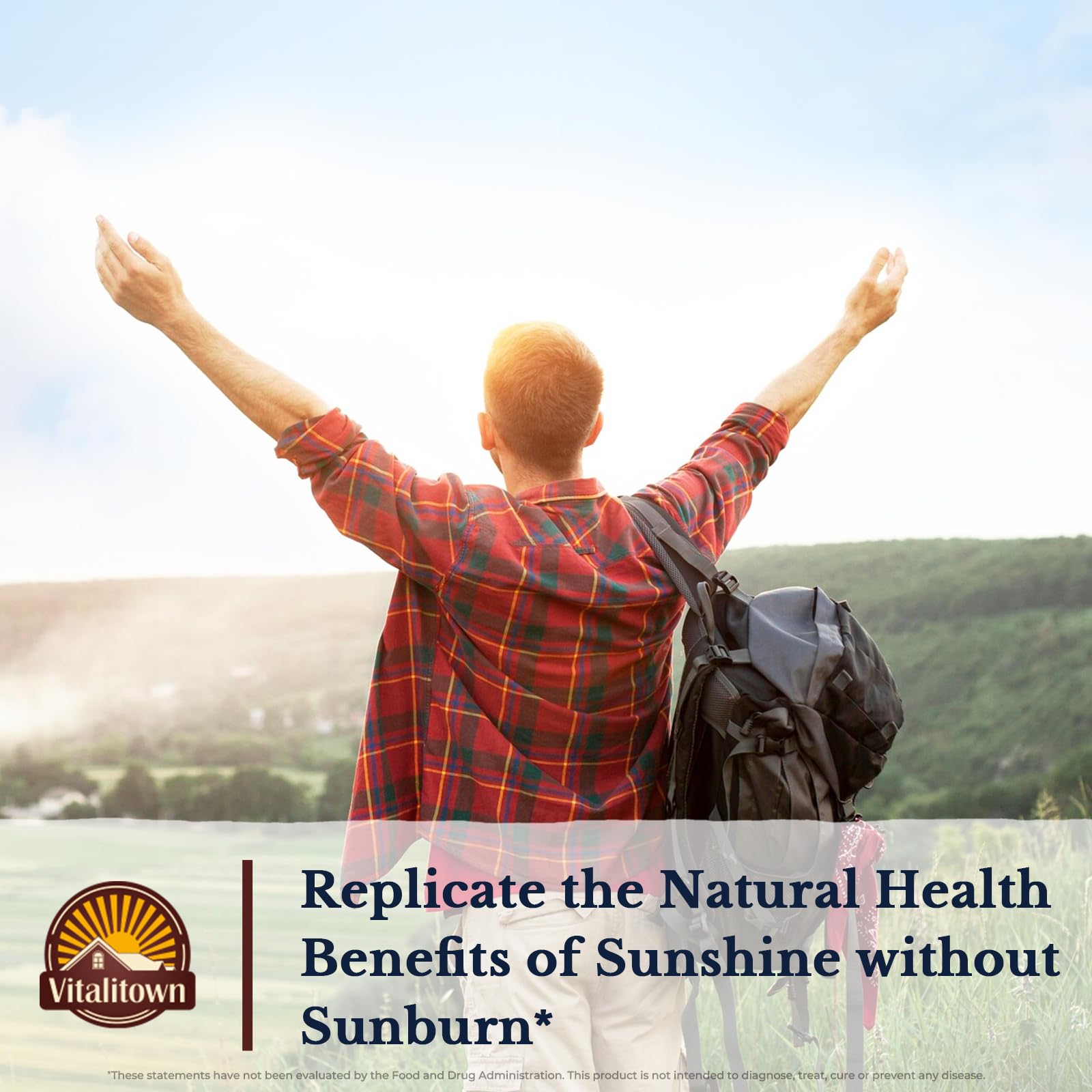 Vitalitown sunflower oil infusion emphasizes enhanced absorption of fat-soluble vitamins.