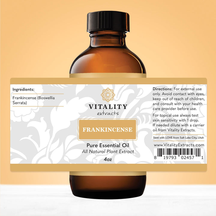 Vitality Frankincense Essential Oil supporting yoga and meditation practice