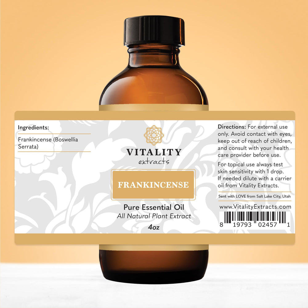 Vitality Frankincense Essential Oil supporting yoga and meditation practice