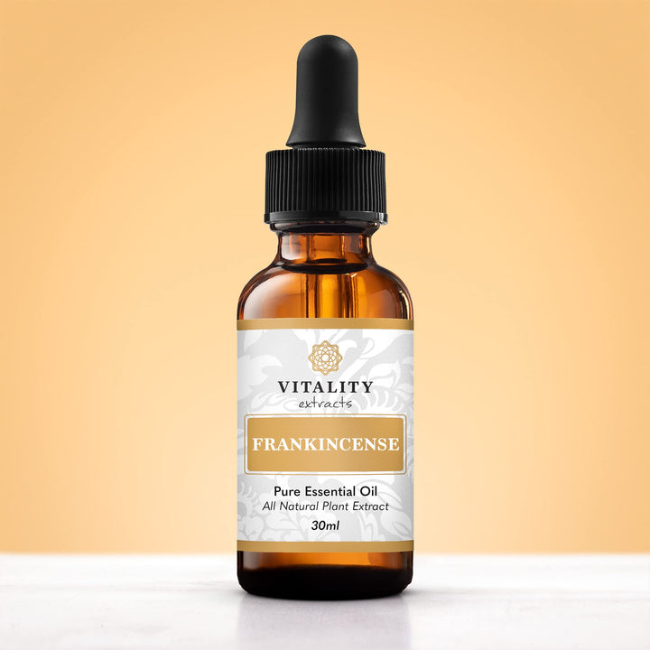 Vitality Frankincense Oil diffuser for soothing aromatherapy sessions.