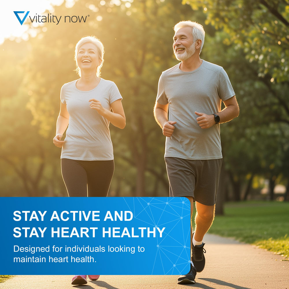 Vitality Now Life Pulse hawthorn berry capsules symbolizing cardiovascular support