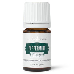 Vitality Peppermint Essential Oil 5ml bottle for culinary use