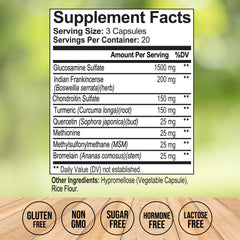 Vitalize Life capsules closeup shows easy-to-swallow plant-based capsules for daily use.