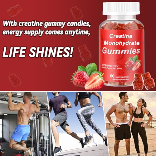Vitaluxy Creatine Monohydrate Gummies factory quality-control stamp ensures safety.