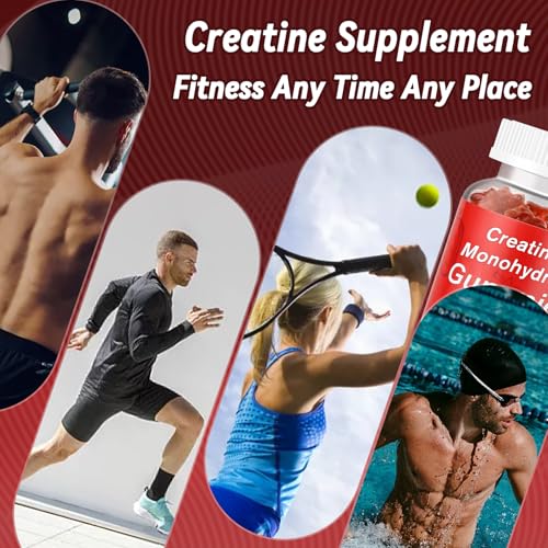 Vitaluxy Creatine Monohydrate Gummies take-anywhere packaging for travel.