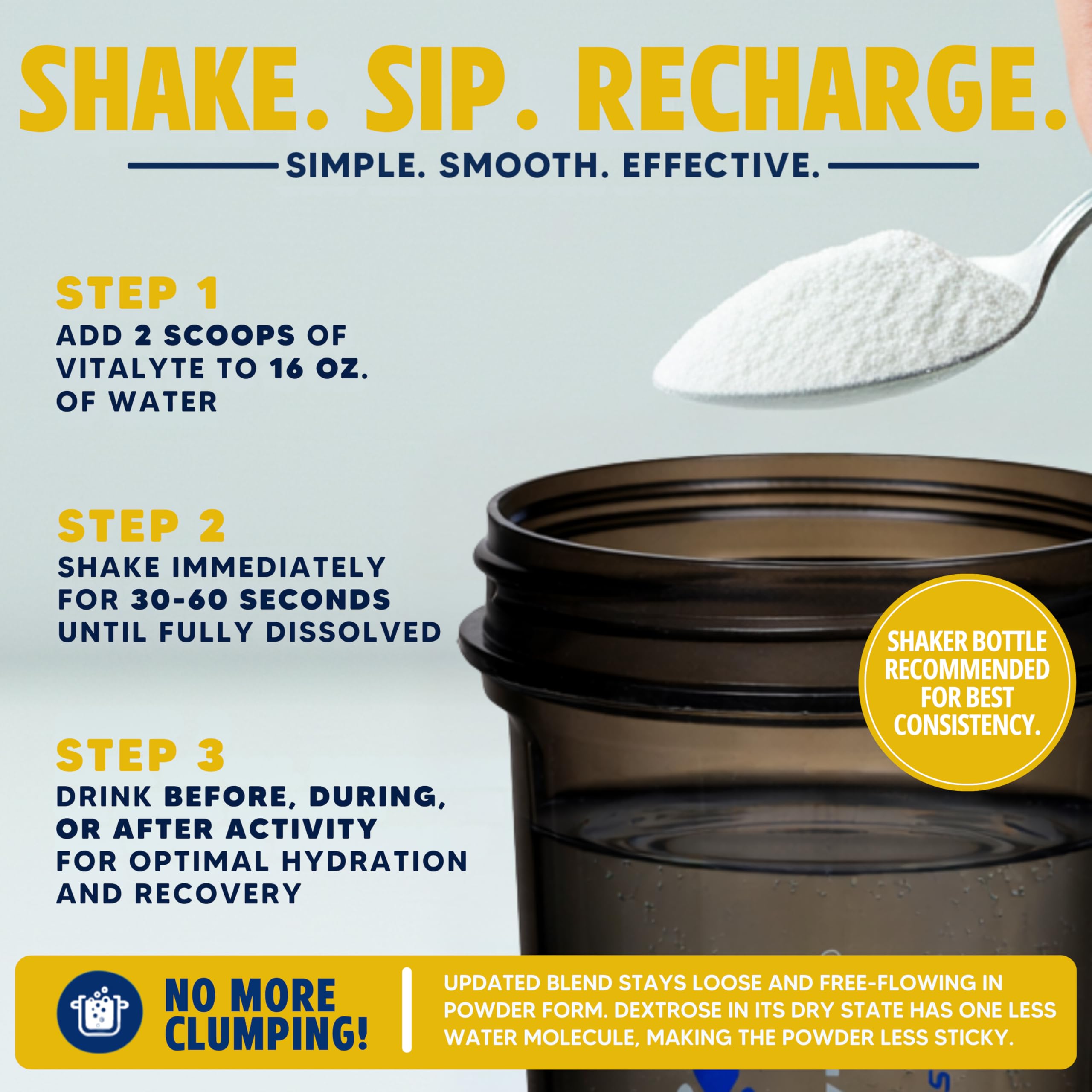 Vitalyte free artificial colors and flavors on packaging signals a natural formula