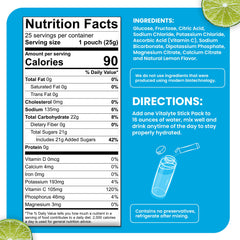 Vitalyte clean, non-GMO ingredients highlighted on packaging for health-conscious users.