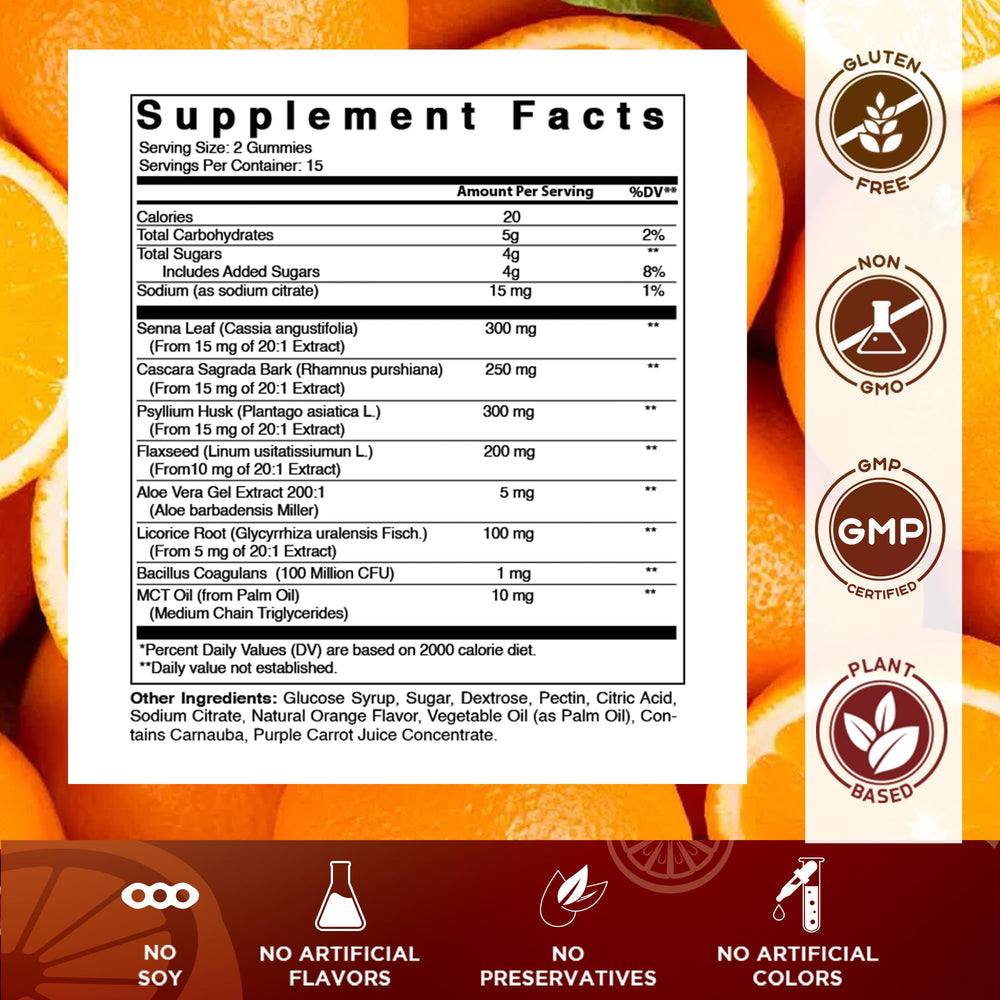 Vitamatic 15 Day Cleanse Gummies pack front highlighting convenient daily use.
