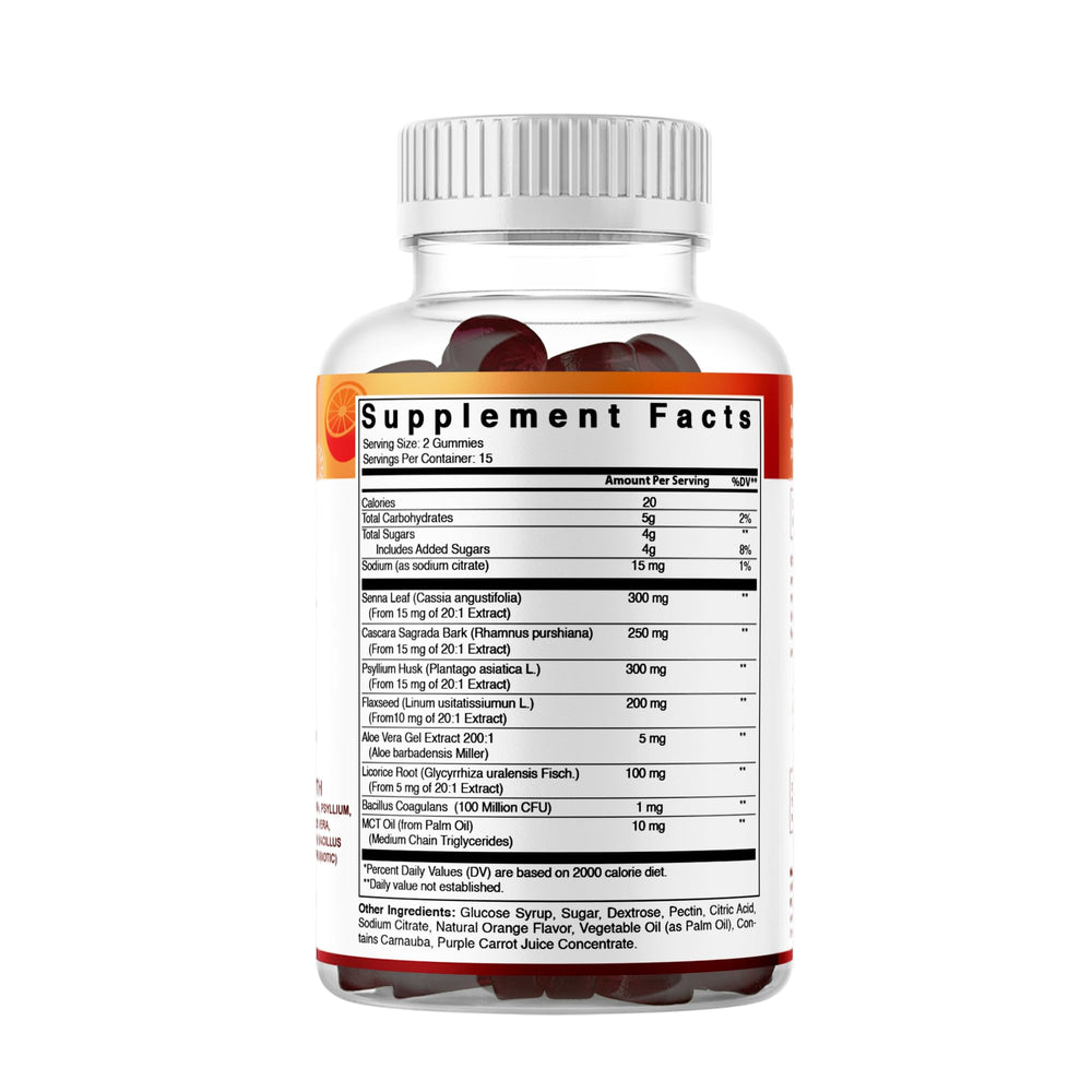 Vitamatic 15 Day Cleanse Gummies probiotic icon emphasizing gut-friendly blend.
