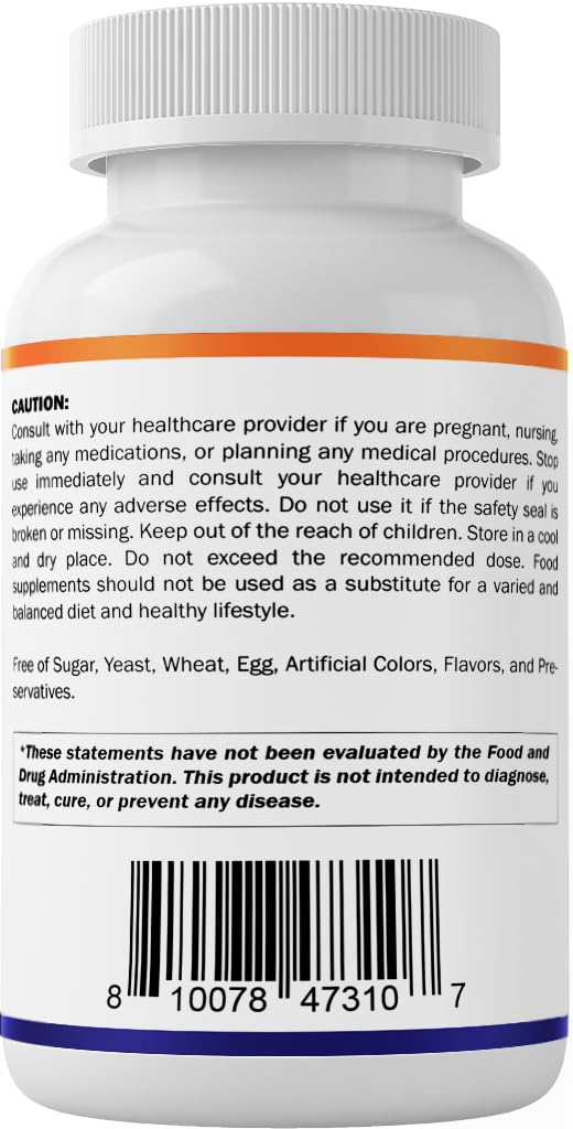 Vitamatic B12 berry label back listing ingredients and uses