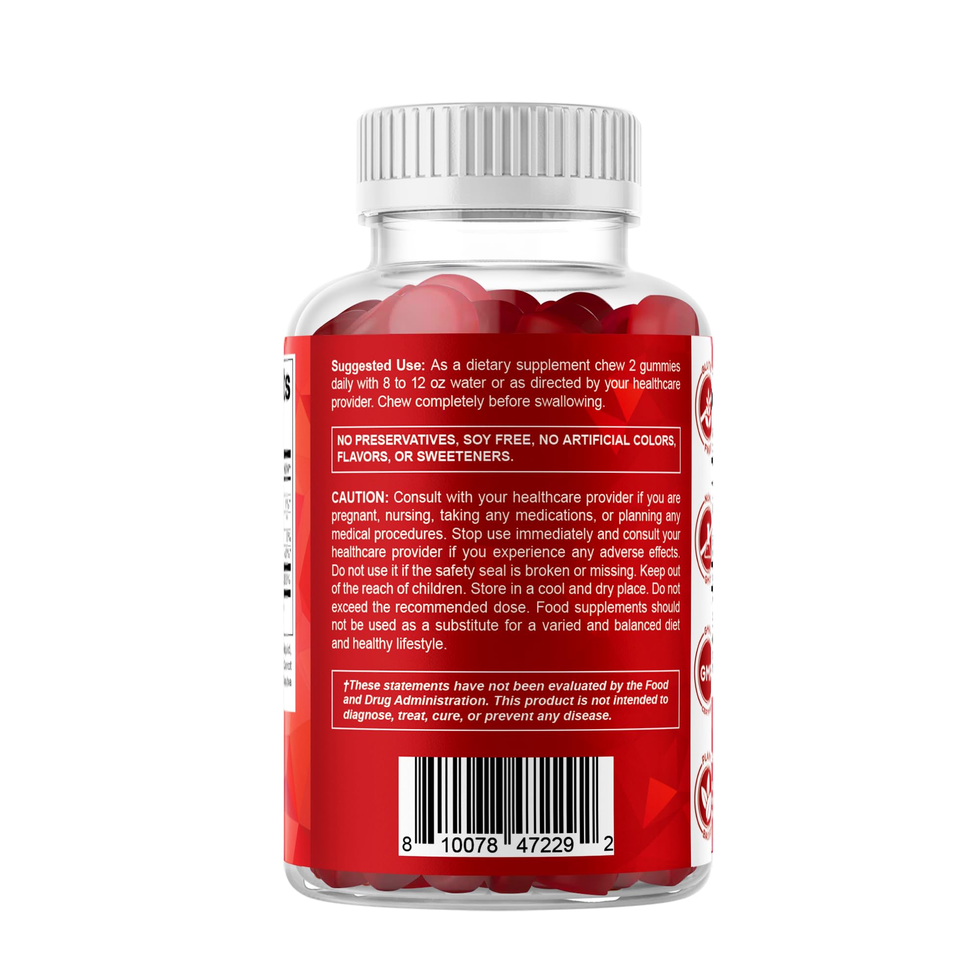 Vitamatic B12 gummies on pantry shelf ready for daily use.