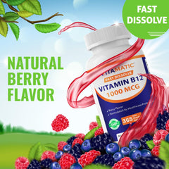 Vitamatic B12 USA manufacturing facility seal indicating quality