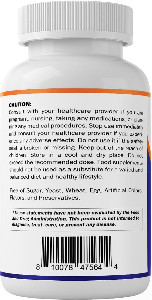50% bacosides claim featured on Vitamatic Bacopa label