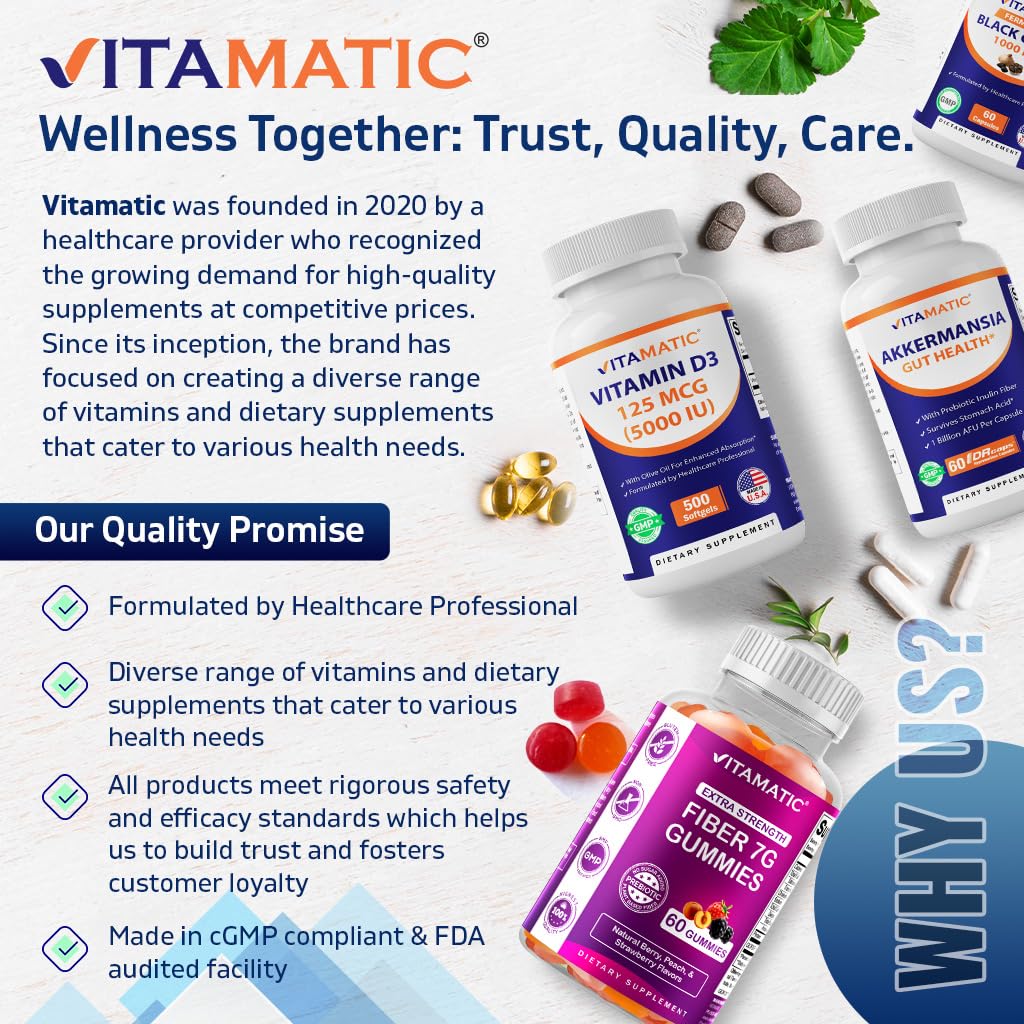 Vitamatic Bifidobacterium Longum capsule close-up showing texture and quality.