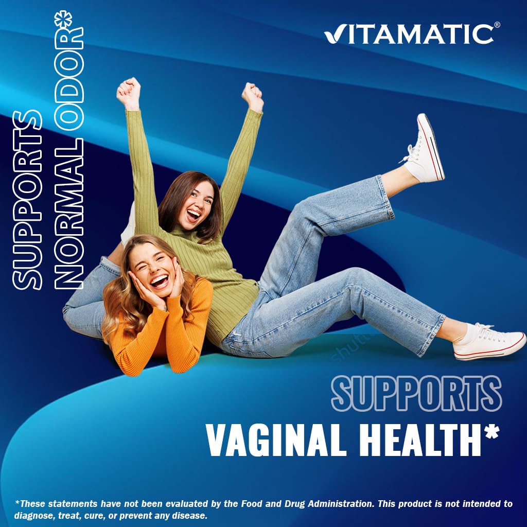 Vitamatic Boric Acid Vaginal Suppositories single capsule highlighting 600 mg boric acid content.