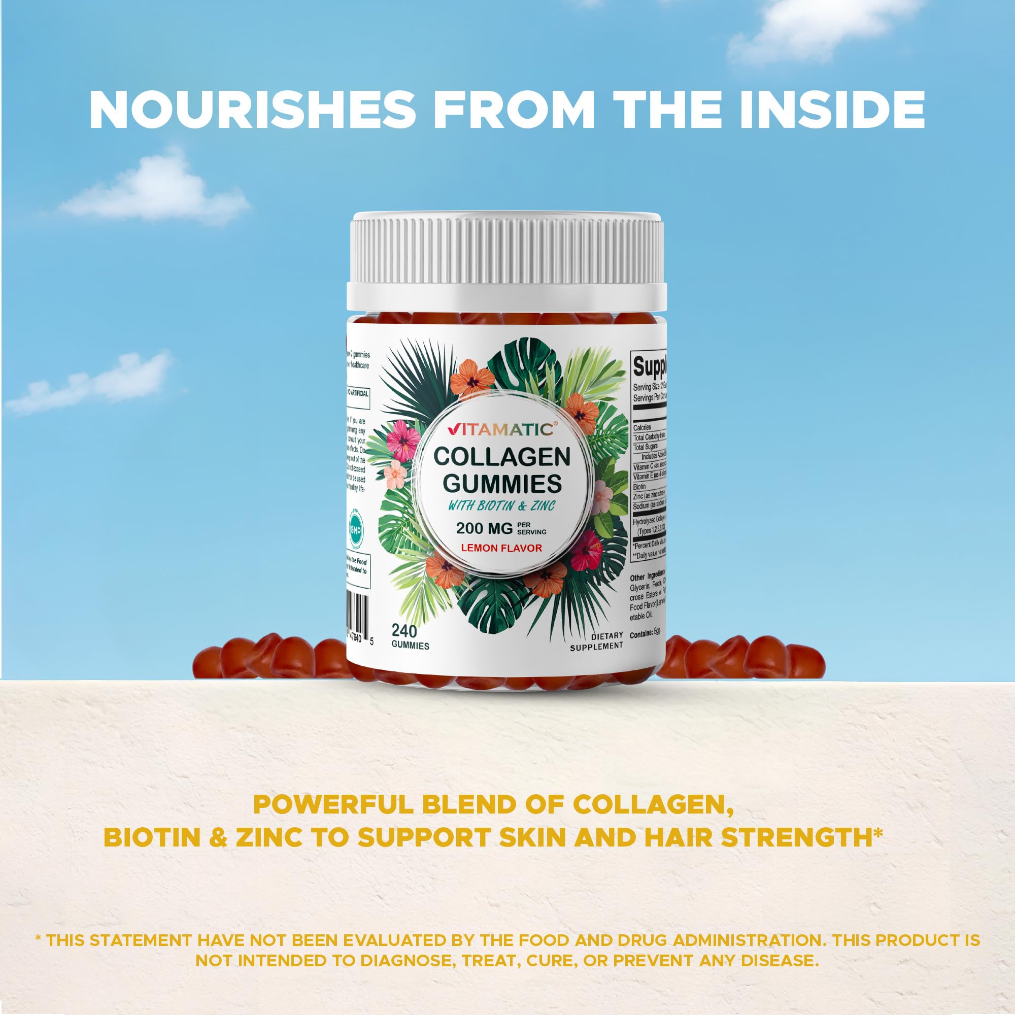 Vitamatic skin-glow concept image suggesting healthy-looking skin