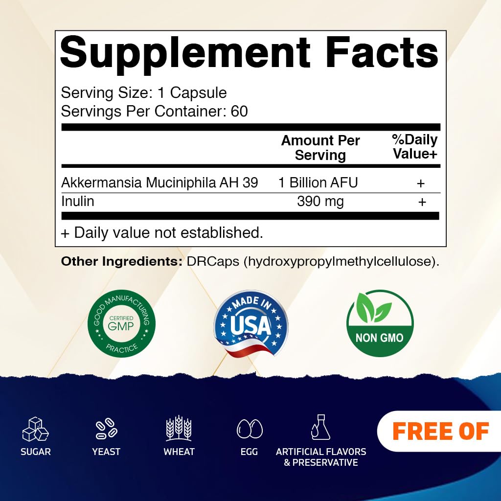 Delayed-release Vitamatic capsules protecting ingredients from stomach acid for smoother digestion.